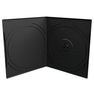 MediaRange DVD-Leerhülle für 1 Dics 7mm Taschenformat schwar