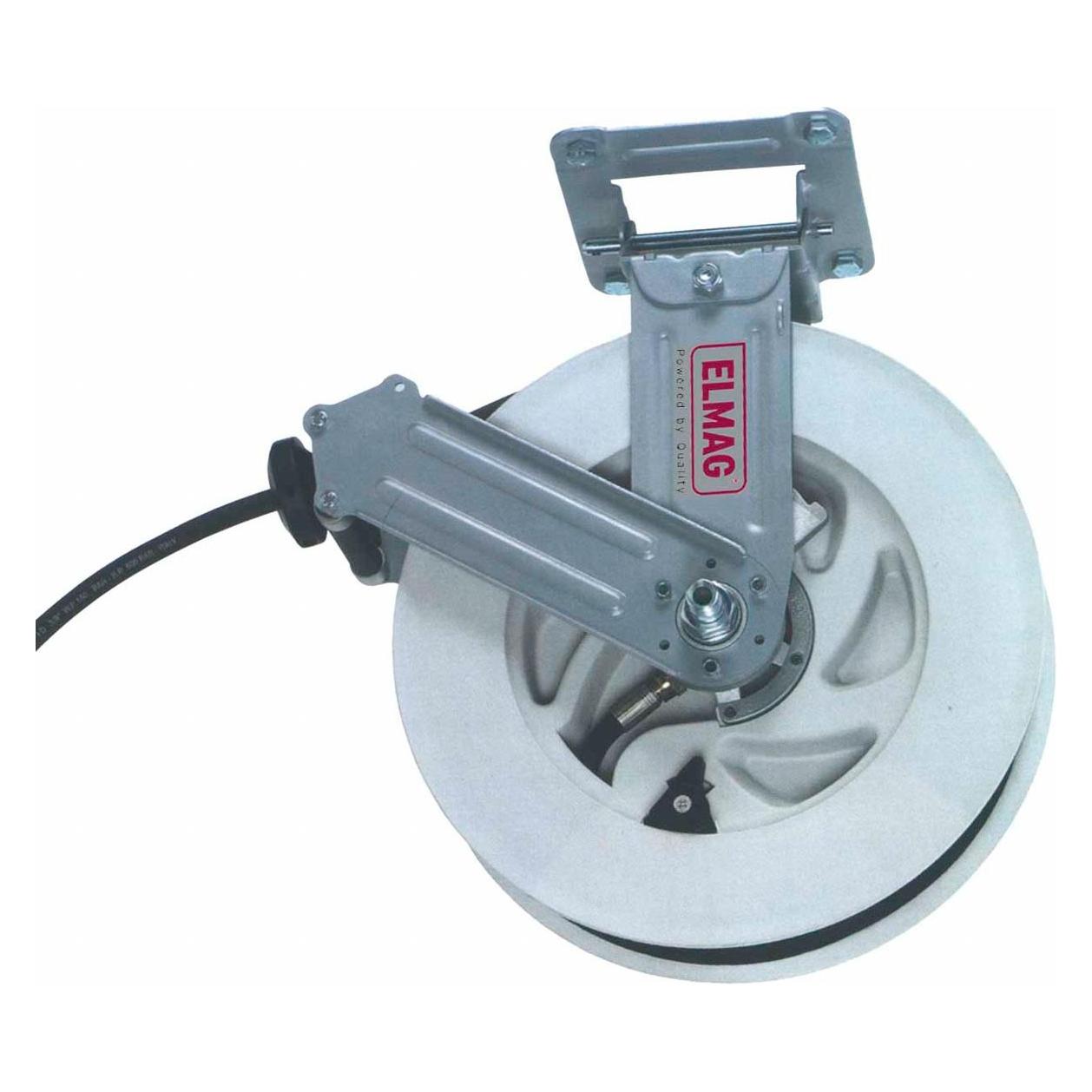 Elmag Automatischer Schlauchaufroller für Druckluftschläuche. (15 m) (42192)