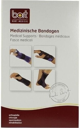 Bort Handgelenkstütze mit Alusch.lin.medium schwarz
