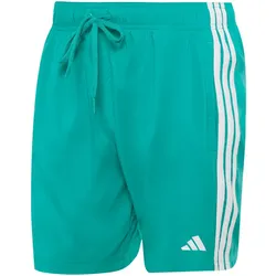 adidas 3-Streifen 8" Badeshorts Herren KG1673 - equipment green/white S