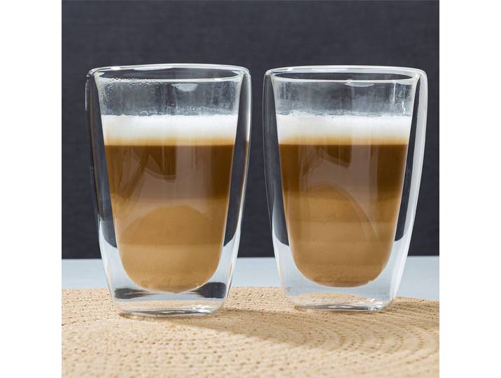 Doppelwandige Latte Macchiato-Gläser, 400ml, 2er-Set