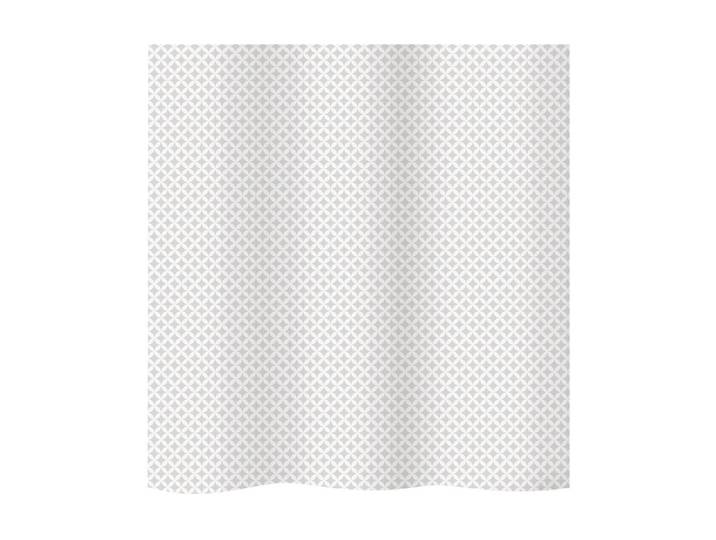 Duschvorhang DIAQUA Andalus , weiß, B:180cm H:180cm, Polyester, Duschvorhänge, Duschvorhang