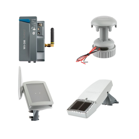 Hunter Wireless Valve Link System; Funk System für Magnetventile; Solar Repeater und Solarpanel für WVL (Hunter Wireless Valve Link System: Hunter WVL-200-E 2 Station) 3.309-WVL-200-E