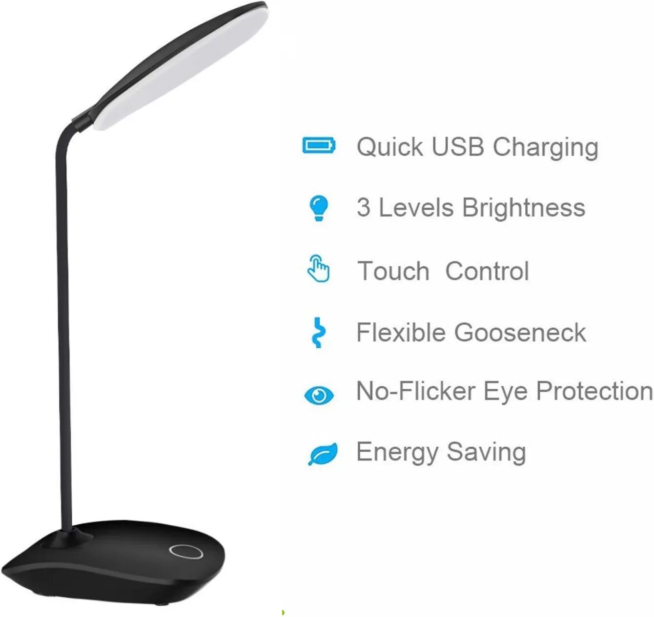 INF LED-Tischleuchte - 3 Helligkeitsstufen