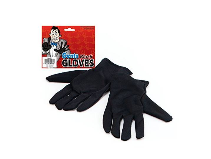 handschoenen. Gents Black Accessoires Fancy Dress