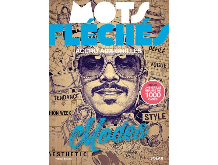 Mots fléchés modes - Accro aux grilles (Broché)