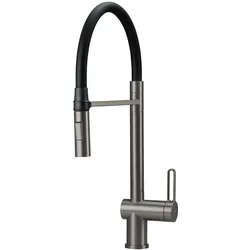 Deante, Küchenarmatur, Küchenarmatur mit flexiblem Auslauf - 2 Arten von Sprays