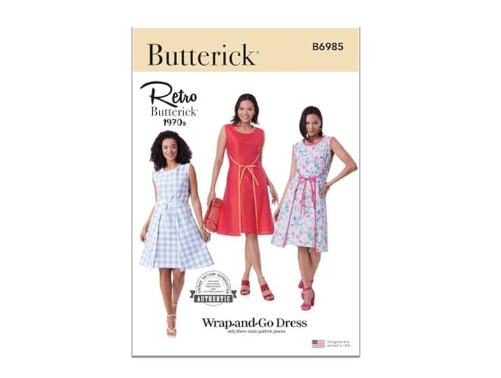 BUTTERICK B6985Y5 Misses' Jurk Y5 (18-20-22-24-26)