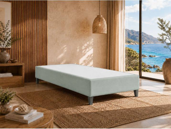 Best for Home Boxspringbett Rahmen – Massivholz, 12 cm Füße, Stabil & Zuverlässig (Seniorebett, Matratze, Jugendbett, Kinderbett, 70x200 80x200 90x200 100x200 cm), Komfortbett, Boxspringgestell, flexible Liefermöglichkeiten