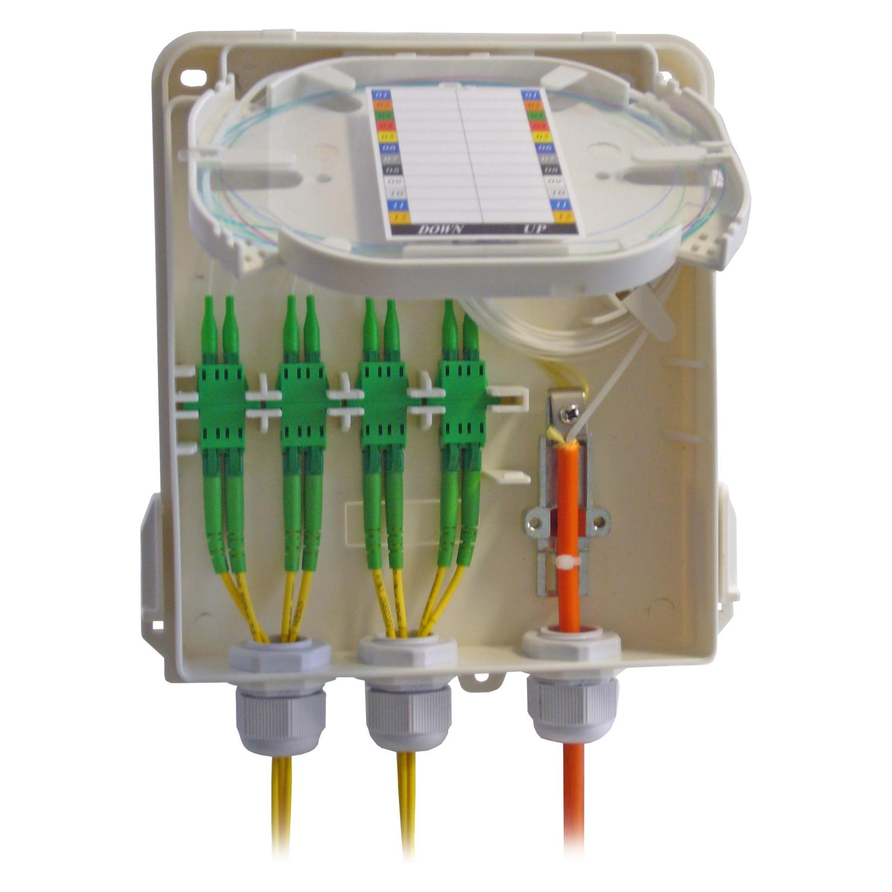 Tecline Hausanschlussbox (APL) für FTTX-Anwendungen (Spleissbox) (90873)