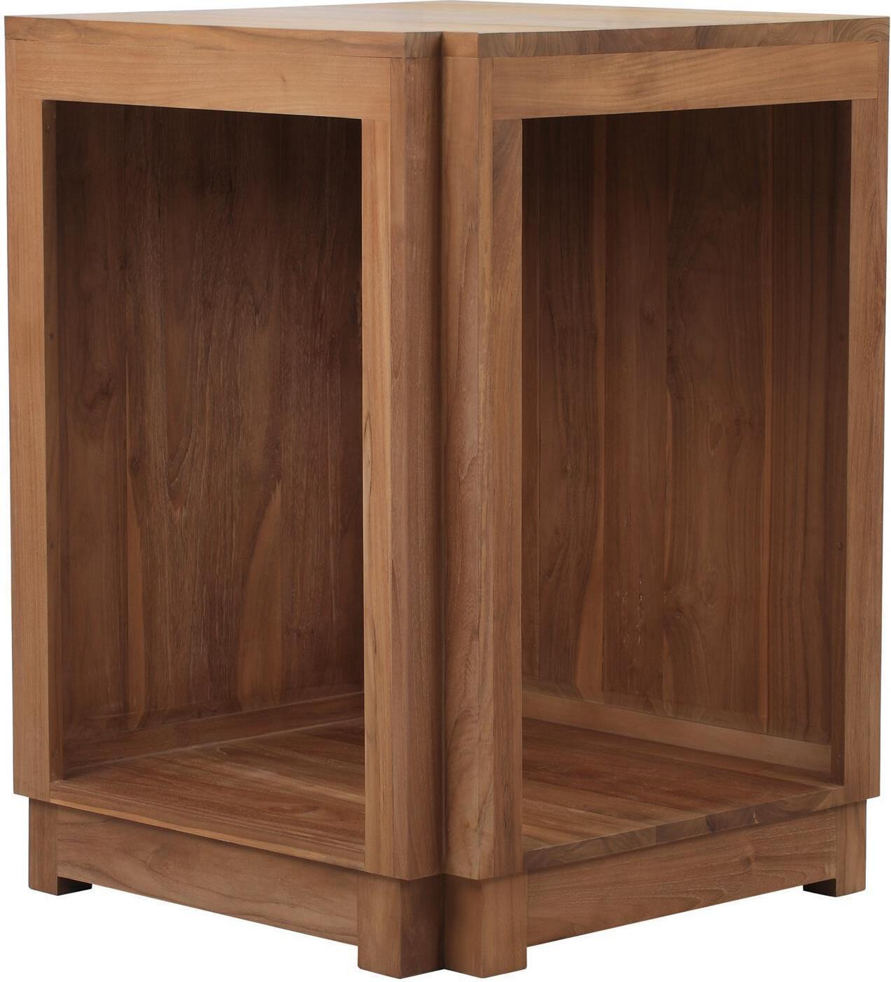 Teako Design Carmelo hoekkast van massief teak