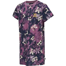 hummel hmlDRAMA T-Shirt Kleid Mädchen 3031 - bordeaux 128