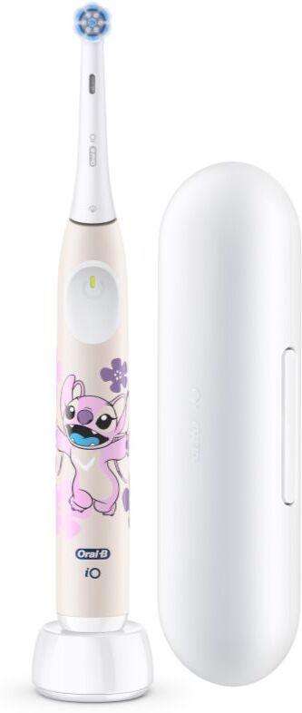 Oral-B iO Kids Disney Stitch Angel brosse à dents électrique pour enfant avec trousse de voyage 6 y+ 1 pcs