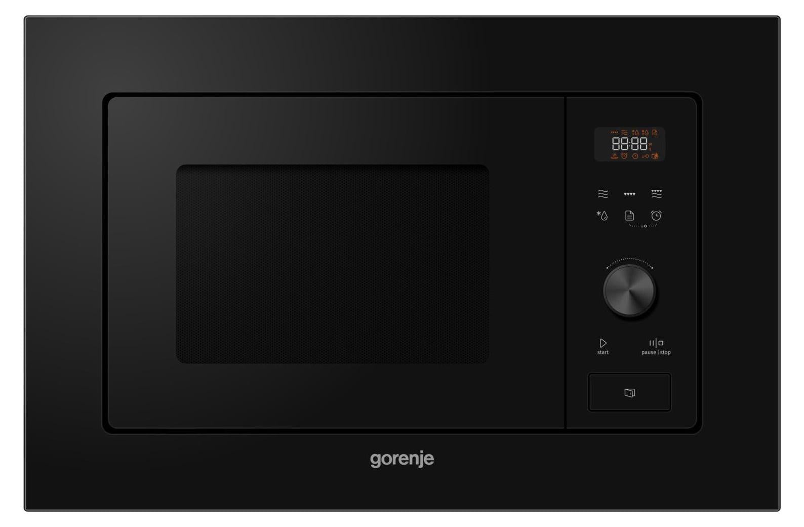 Gorenje BM201AG1BG Inbouw Magnetron met Grill, 20 liter, 800 watt, LED-display