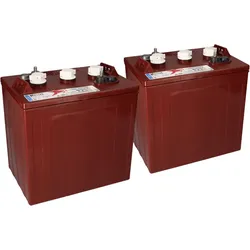 2x Trojan T-125 6V 240Ah deep cycle Batterie (12V)