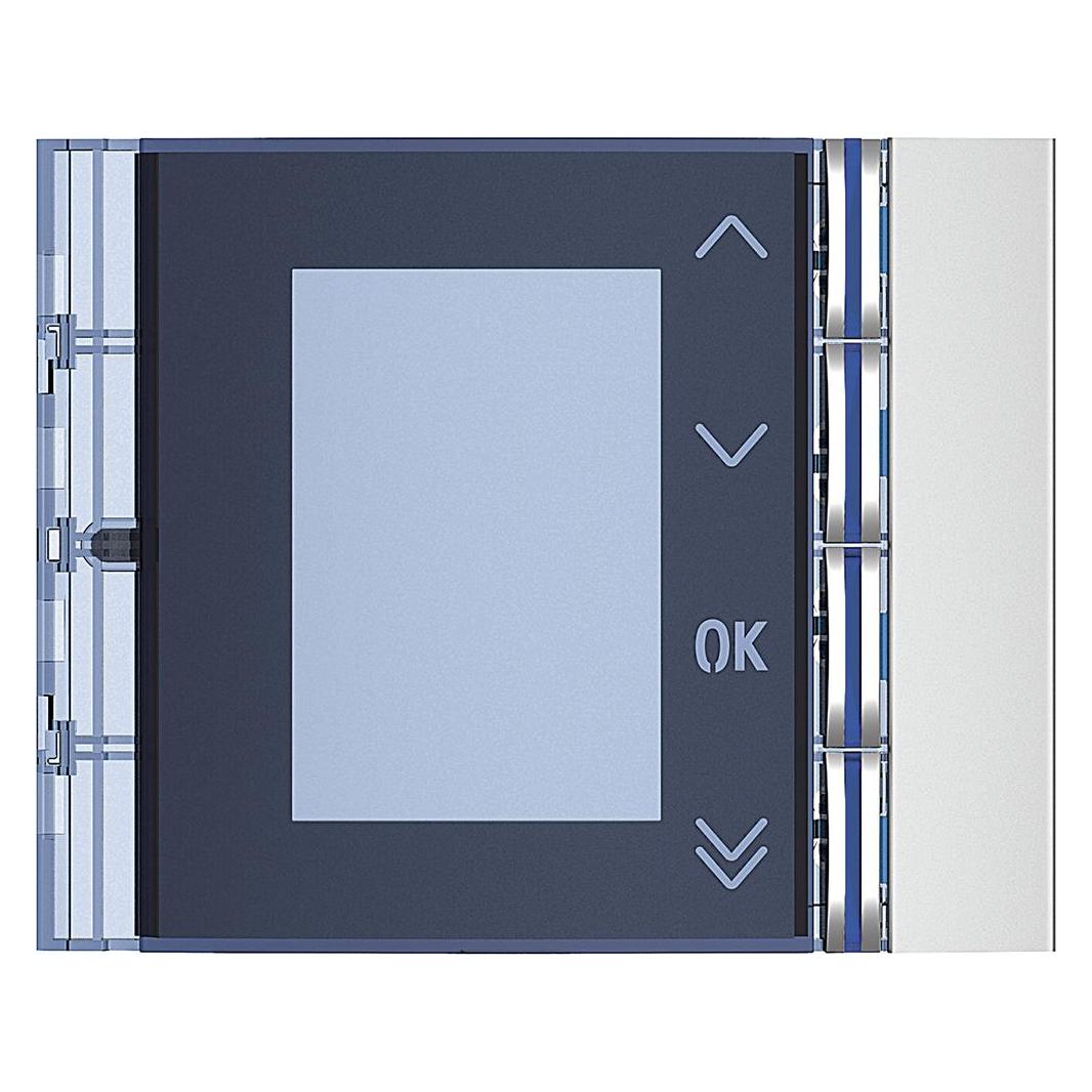 Bticino Frontblende Displaymodul Allmetal (352501)