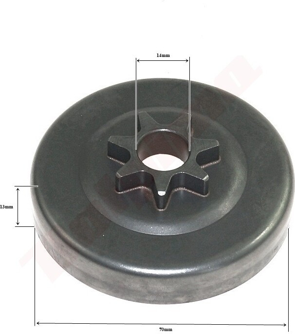 MAGIQ Parts Koppelingtrommel voor Echo CS 400, 325, 7T