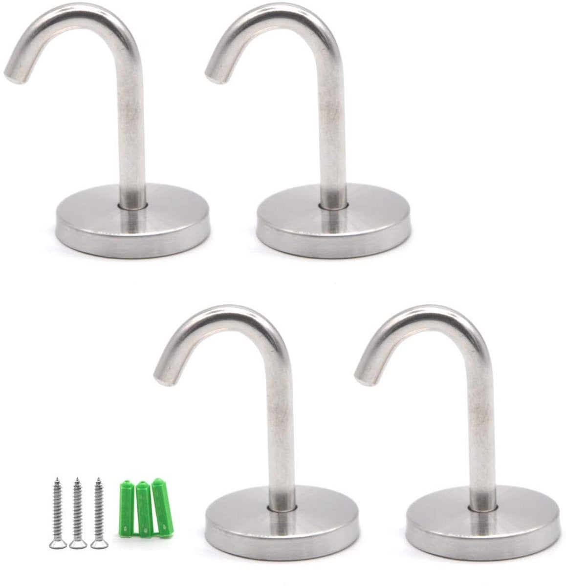 Solidchoice Roestvrijstalen Plafondhaken - 4 stuks