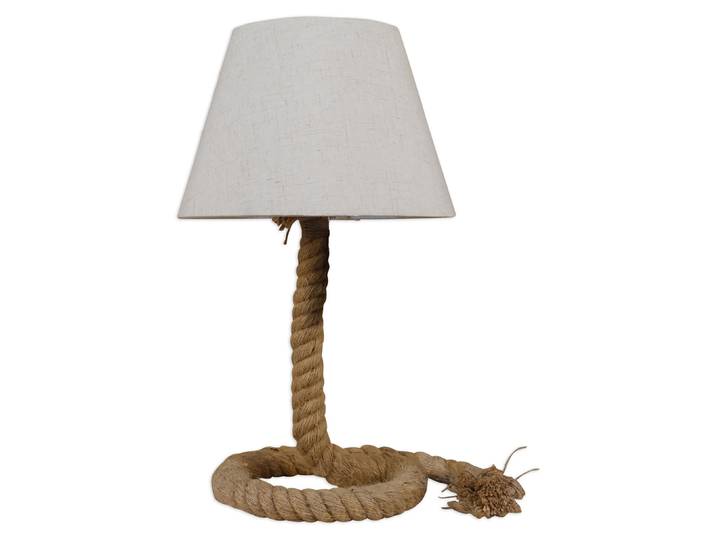 Rope Lampe de table E27 Ø24cm Blanc