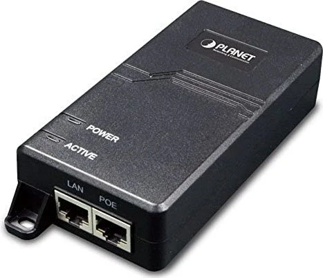 Planet Technology Single-Port 10/100/1000Mbps Ultra PoE Injector (60