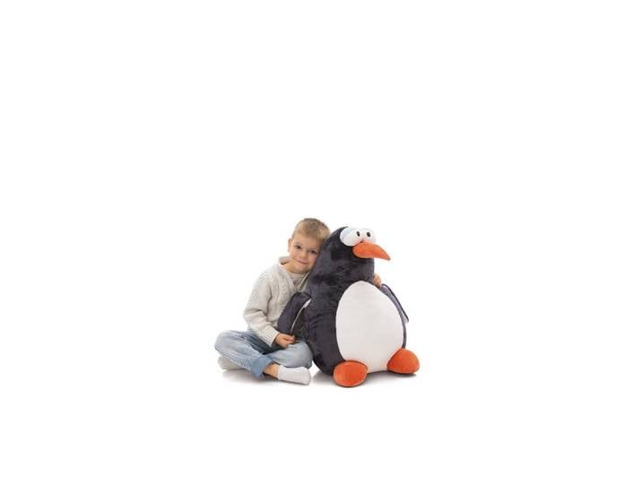 Nici Kuscheltier 62436 - Pinguin Jorge Thunder, 60 cm (1-St)