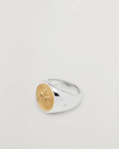 Tom Wood Coin Pinky Ring Silver/Gold