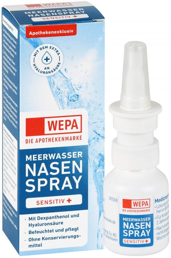 Wepa Meerwasser Nasenspray Sensitiv +