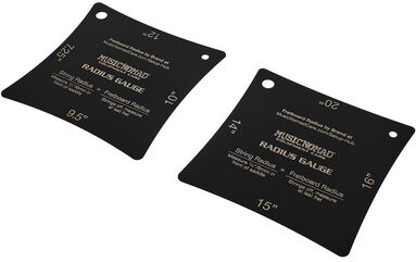 MusicNomad Precision Radius Gauge Set