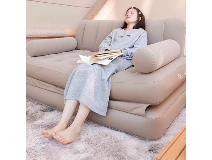 Sac de couchage gonflable automatique, canapé, tente de camping, matelas gonflable, mobilier d'extérieur pliable et portable, Opblaasbaar ZYCQSF