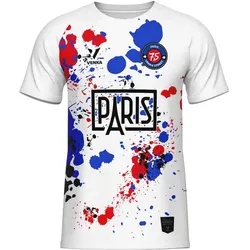 Venka, Unisex, Velotrikot, trikot paris 75 (XL), Weiss, XL