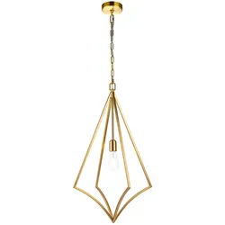 Hängeleuchte Esstischlampe Pendelleuchte Designlampe Stahl messing Küchenleuchte