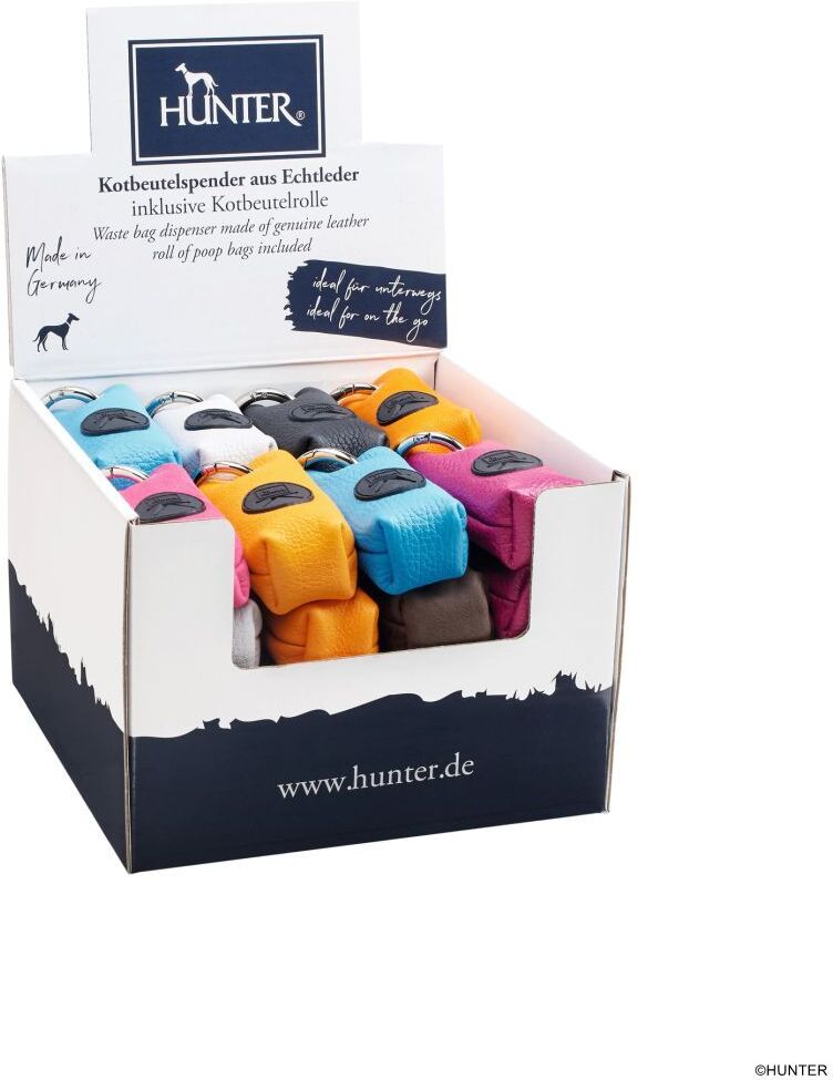 DOG SPORT HUNTER Kotbeutelspender Yuna 10 x 5 cm, limette
