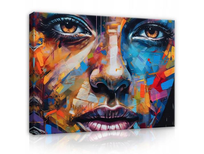 BILDER Abstrakt Frau 120x80