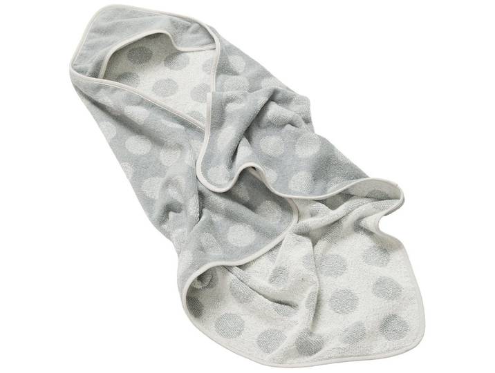 Badetuch mit Kapuze Cool Grey