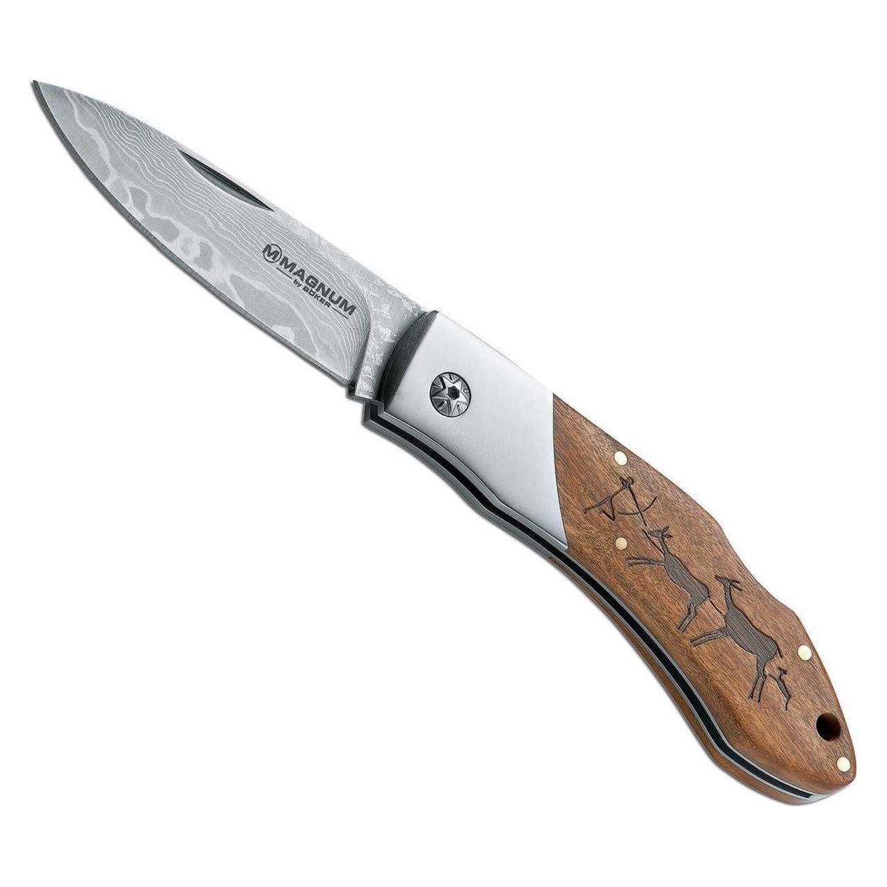 Böker Caveman Damast (8.20 cm) (258671-uniw)