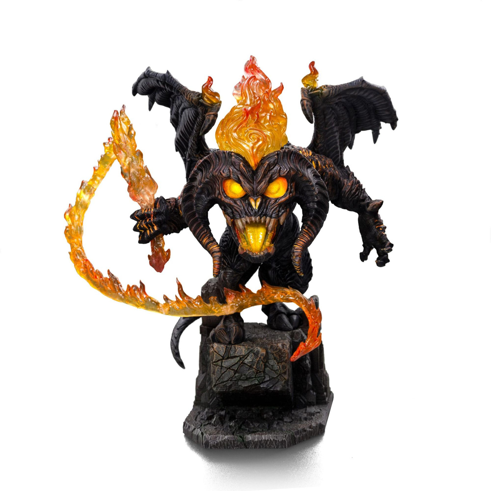 Iron Studios Lord of the Rings Balrog Collectible Standbeeld Minico Polystone Hars 17 cm