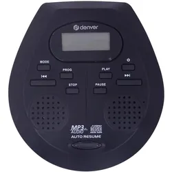 Denver DMP-395B, MP3 Player + Portable Audiogeräte, Schwarz