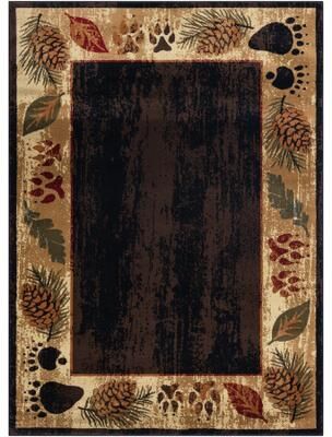 Mayberry Rug Sunset Valley Nature Brown Lodge Area Rug