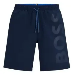 BOSS für Herren. 50509127 Orca navy Badeanzug (M), Strandbekleidung, Recyceltes Polyester, Nachhaltig, Marine