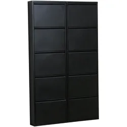 Ebuy24, Schuhschrank, Pisa (101 x 16 x 173 cm)
