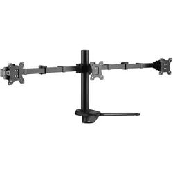 Equip 650125 17"-27" Dreifach-Gelenk-Monitor/LCD-Tischfußhalterung