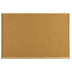 Office Products, Pinnwand, Tablica korkowa, 90x60cm, rama drewniana