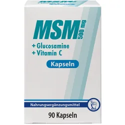 MSM 500 mg + Glucosamin Kapseln 90 St