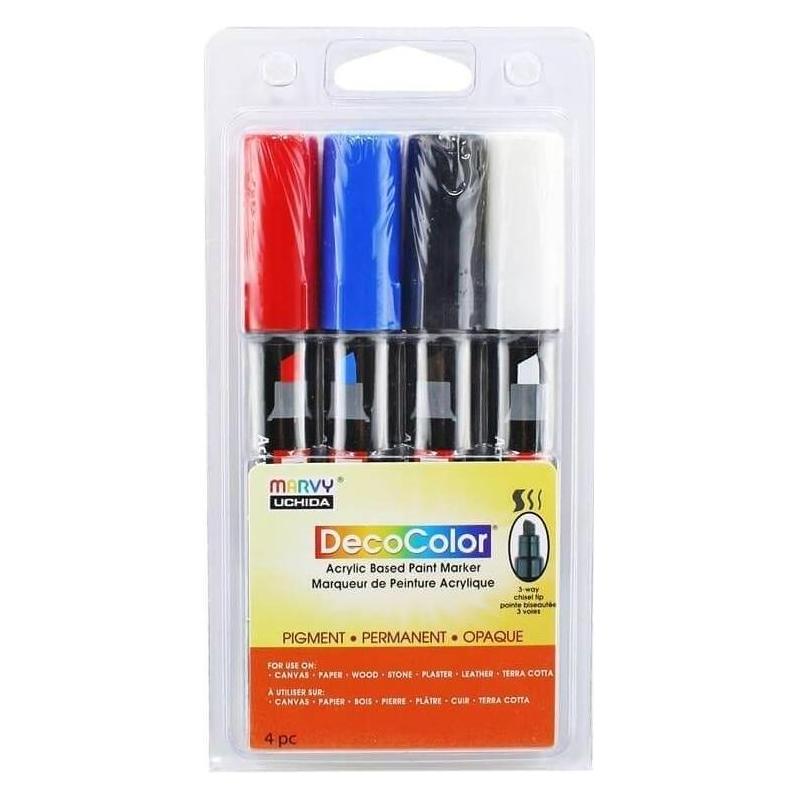 Marvy Acrylmarker 4 Stk (4x) (58213650)