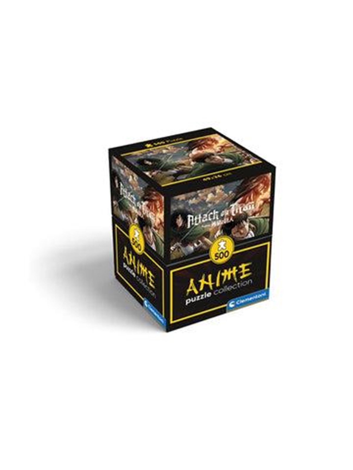 Clementoni Puzzle Anime Attack On Titans CUBE 500 pieces 2D Puzzles