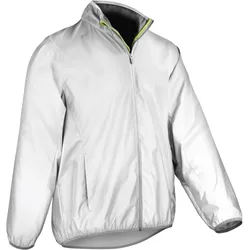 SPIRO Unisex Sportjacke 'Luxe Reflectex Hi-Vis' Sweatjacke S266X neon white XXL