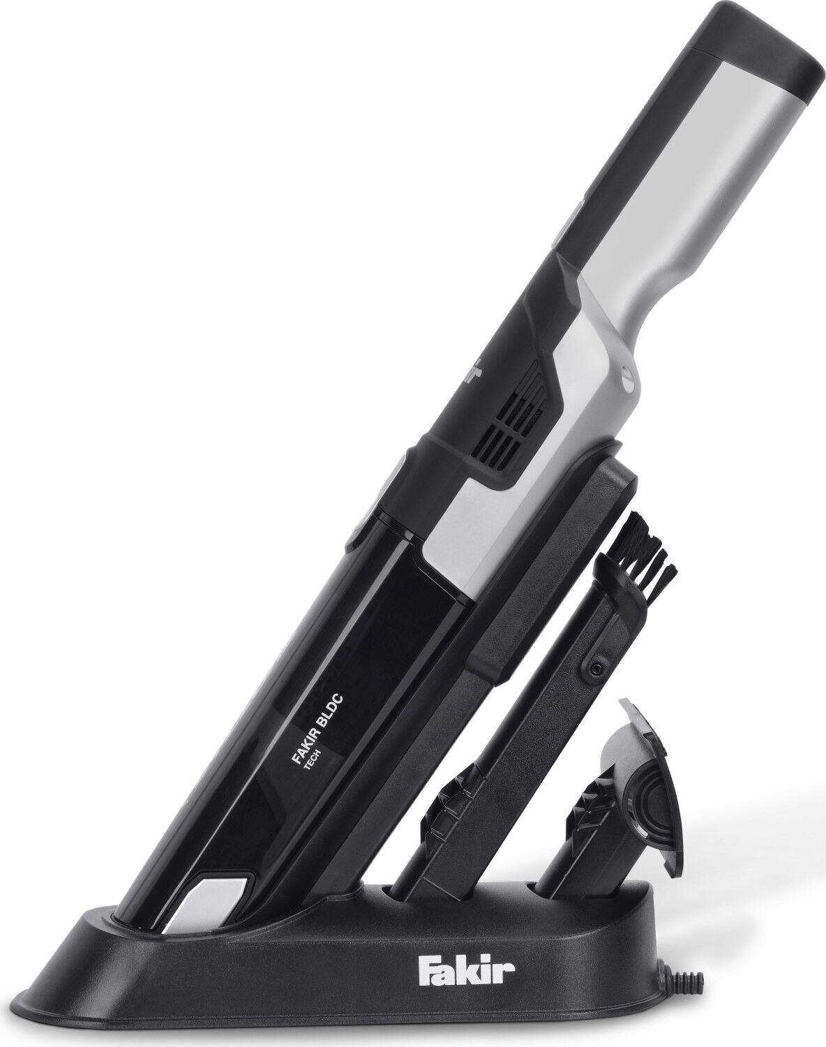 Fakir Premium AS 1110 LT Akku-Handstaubsauger   schwarz/silber - Refurbished
