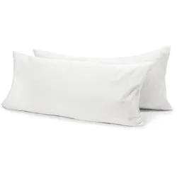 Tchibo - 2 Kopfkissen-Schutzbezüge - offwhite