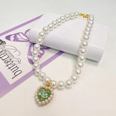 Uplift Picks Adjustable Pearl Cat Collar Elegant Pet Necklace For Kittens And Small Cats 03 l