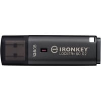IronKey Locker+ 50 G2 128 GB, USB-Stick anthrazit, USB-A 3.2 Gen 1